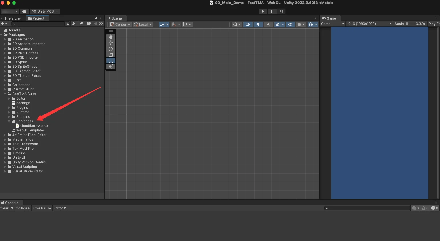 Copy worker.js in Unity